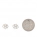 18K White Gold Diamond Opera Earrings