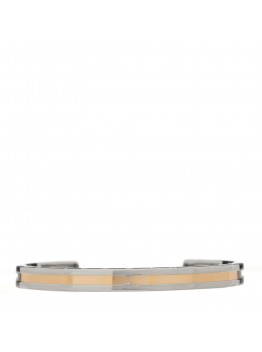 18K Rose Gold Stainless Steel B.Zero1 Cuff Bracelet S