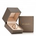18K Rose Gold White Ceramic B.Zero1 Four-Band Ring 56 7.5