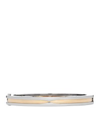 18K Yellow Gold Stainless Steel B.Zero1 Bangle Bracelet