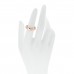 18K Rose Gold Diamond 6mm Serpenti Viper Band Ring 52 6