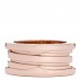 18K Rose Gold B.Zero1 Three-Band Ring 50 5.25