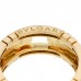 18K Yellow Gold Diamond Parentesi Ring 51 5.75