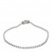 18K White Gold Diamond Fiorever Pave Bracelet S
