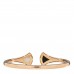 18K Rose Gold Mother of Pearl Black Onyx Divas Dream Cuff Bracelet