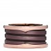 18K Rose Gold Bronze Cermet B.Zero1 Roma Four-Band Ring 61 9.5