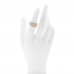 18K Yellow Gold Diamond Parentesi Ring 51 5.75