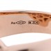 18K Rose Gold Diamond Rubellite Serpenti Seduttori Ring 53 6.5