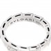 18K White Gold Diamond Serpenti Viper Band Ring 51 5.75
