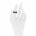 18K Rose Gold Black Ceramic B.Zero1 Two-Band Ring 51 5.75