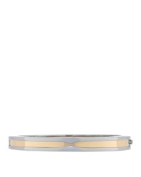 18K Yellow Gold Stainless Steel B.Zero1 Bangle Bracelet