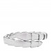 18K White Gold Serpenti Viper Ring L