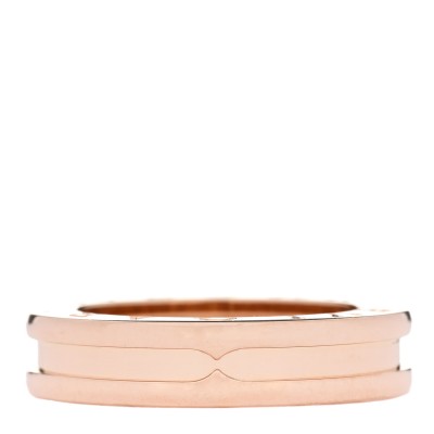 18K Rose Gold B.Zero1 One-Band Ring 49 5