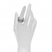 18K White Gold Diamond Serpenti Seduttori Pave Ring 56 7.5