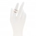 18K Rose Gold White Ceramic B.Zero1 Four-Band Ring 52 6