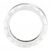 18K White Gold B.Zero1 Three-Band Ring 48 4.5