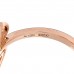 18K Rose Gold Diamond Fiorever Pave Ring 54 6.75