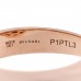 18K Rose Gold Diamond Rubellite Serpenti Seduttori Ring 53 6.5