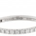 18K White Gold Diamond Roma Amor Wedding Band Ring 46 3.75