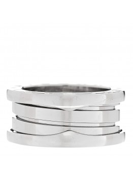 18K White Gold B.Zero1 Three-Band Ring 48 4.5