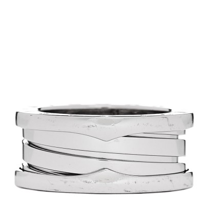 18K White Gold B.Zero1 Three-Band Ring 51 5.75