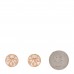 18K Rose Gold Diamond Mother of Pearl Intarsio Earrings