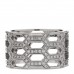 18K White Gold Diamond Serpenti Seduttori Pave Ring 56 7.5