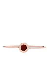 18K Rose Gold Carnelian BVLGARI BVLGARI Bangle Bracelet S