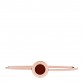 18K Rose Gold Carnelian BVLGARI BVLGARI Bangle Bracelet S