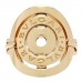 18K Yellow Gold Astrale Cerchi Ring 50 5.5