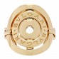 18K Yellow Gold Astrale Cerchi Ring 50 5.5