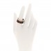 18K Rose Gold Black Ceramic B.Zero1 Four-Band Ring 56 7.5