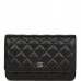 CC Wallet on Chain WOC Black Caviar Gold Hardware