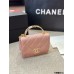 Cc new arrival handbag caviar leather size: 15 * 11cm