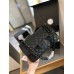 CC new arrival black caviar leather CF bag