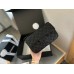 CC new arrival black caviar leather CF bag