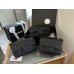 CC new arrival black caviar leather CF bag