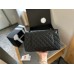 CC new arrival black caviar leather CF bag