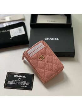 cc Zipped Coin Purse Pink Bag For Women 10.9cm/4.3in AP1650 Y33352 NI687