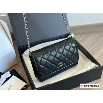CC new arrival woc caviar leather bag size:19 * 12cm