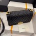 CC A67086 Boy Handbag Black Lambskin Leather Gold