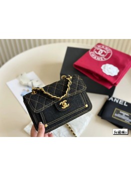 CC new arrival 23s denim bag size: 19*14 cm
