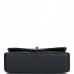 CC Small Classic Double Flap Navy Lambskin Light Gold Hardware