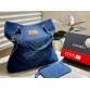 CC new arrival denim tote bag size: 30*40 cm