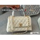 CC new arrival coco handle caviar leather size : 23*13cm