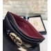 cc CO-CO 19 Card Holder Wallet 11cm/4.3in Gold Toned Hardware For Women Black