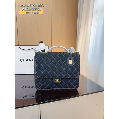 CC new arrival denim bag size:31*10*26cm