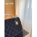 CC new arrival denim bag size:31*10*26cm