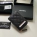 cc Zipped Coin Purse Black Bag For Women 10.9cm/4.3in