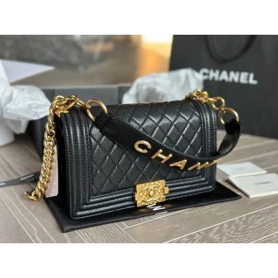 CC  leboy20ss 25*15cm Caviar leather